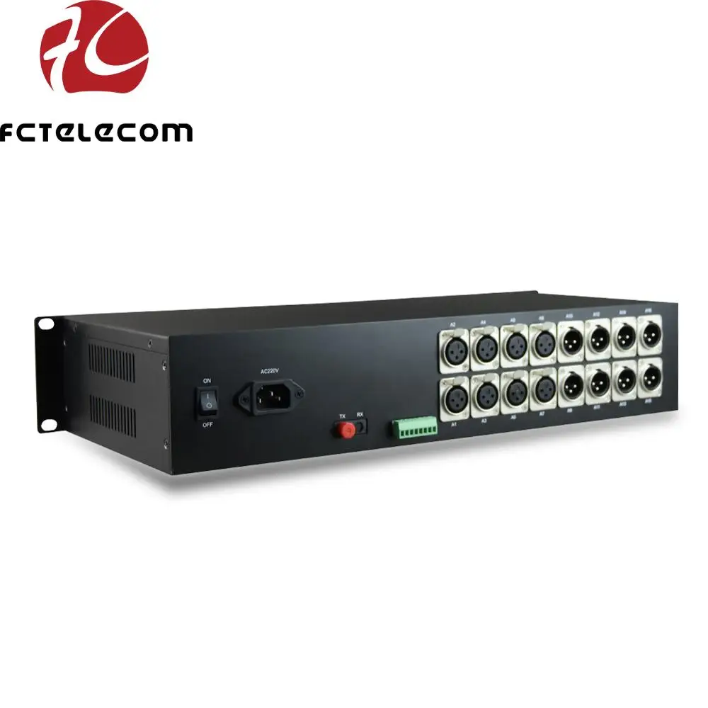 

dio over Fiber Converter, 1 ~ 16 XLR однонаправленный мультиплексор аудиоволокна/xlr аудио через оптоволоконное устройство/видео/аудиомакс