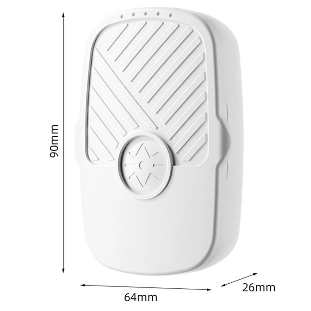 Small-Sized Ultrasound Vegetable Cleaner for Home Use Cleans Produce Rapidly with One Button 9x6.4cm Plastic Construction