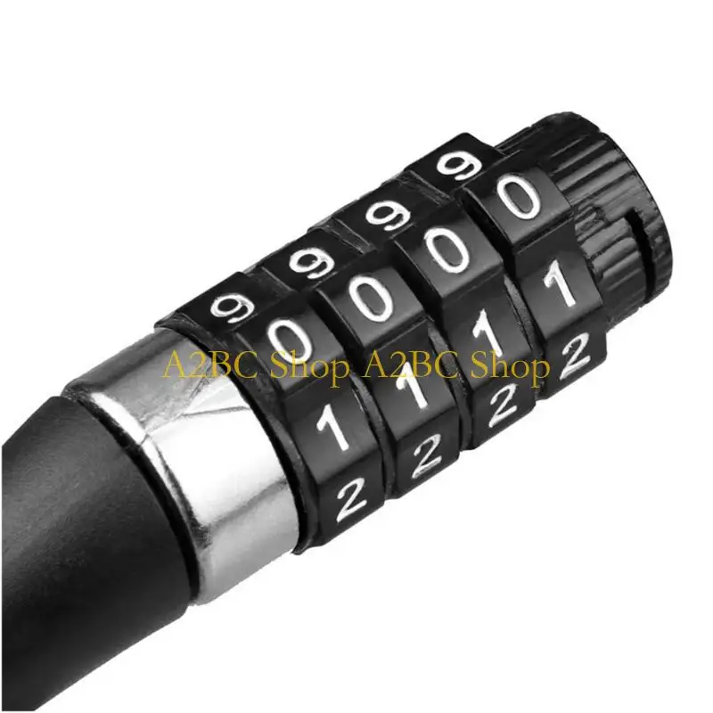 A2BC Motorcycle Helmets Code Lock strong Lightweight easy carry Password Lock for Backpack Skateboard Outdoor Activities