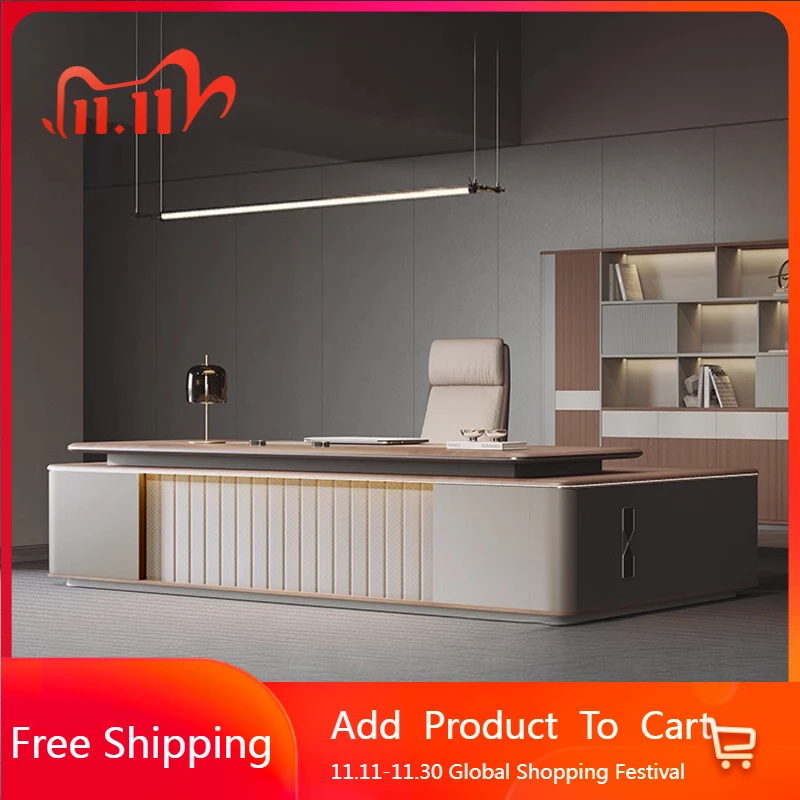 

European Vintage Office Desk Designer Reading Unique Unusual Office Desk Executive Cheap Minimalist Wooden Bureau Furniture