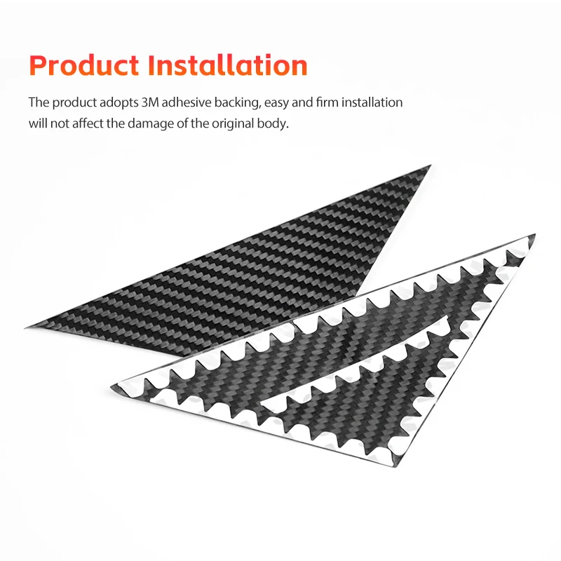 Aksesoris Eksterior Serat Karbon Asli Trim Pilar A/B Jendela Kit Dashboard untuk Fiat 500 Abarth General 2012-2025