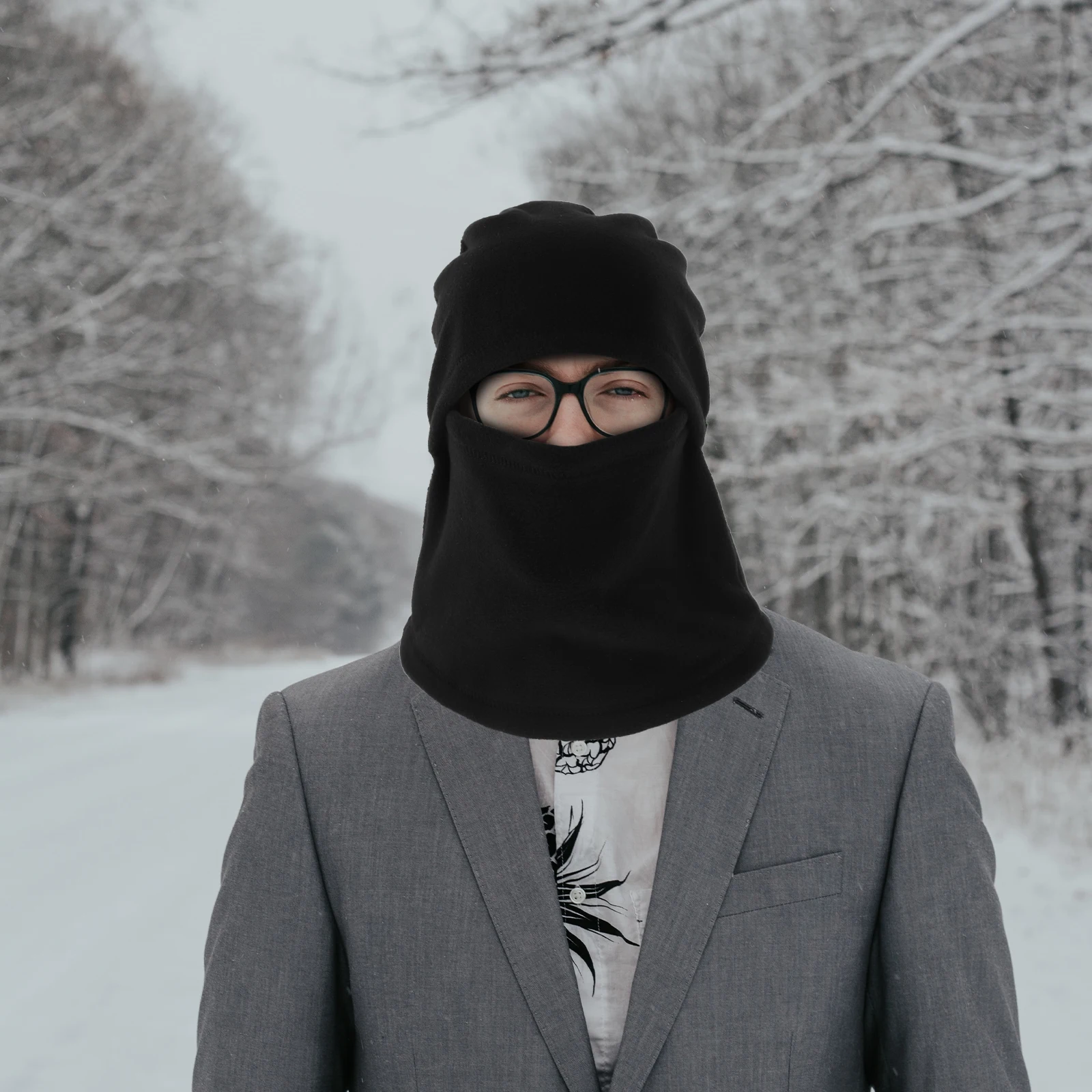 

Windproof Thermal Face Hood Outdoor Balaclava For Skiing Cycling Running Hunting Motorcycling Sports Lightweight Reusable