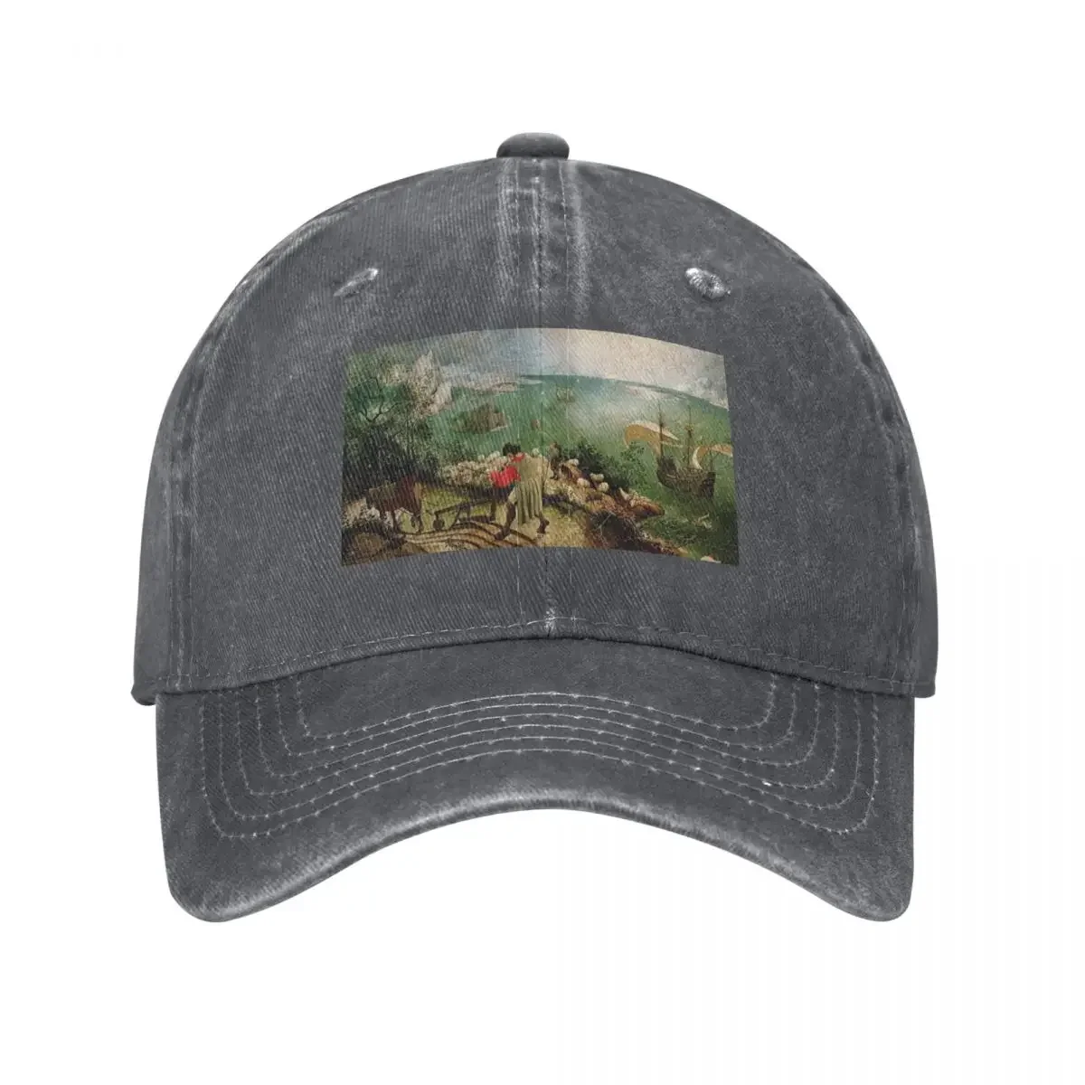 Seascape with ships - pieter bruegel the elder Baseball Cap derby hat Rave New In Hat Women's Hats Men's