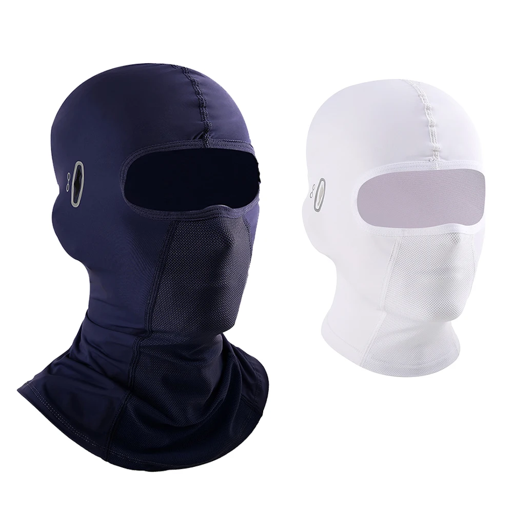 Sun Protection Head Hood Headwear Breathable Quick Dry Balaclava Full Face Mask Cooling Ice Silk For Outdoor Cycling Hiking