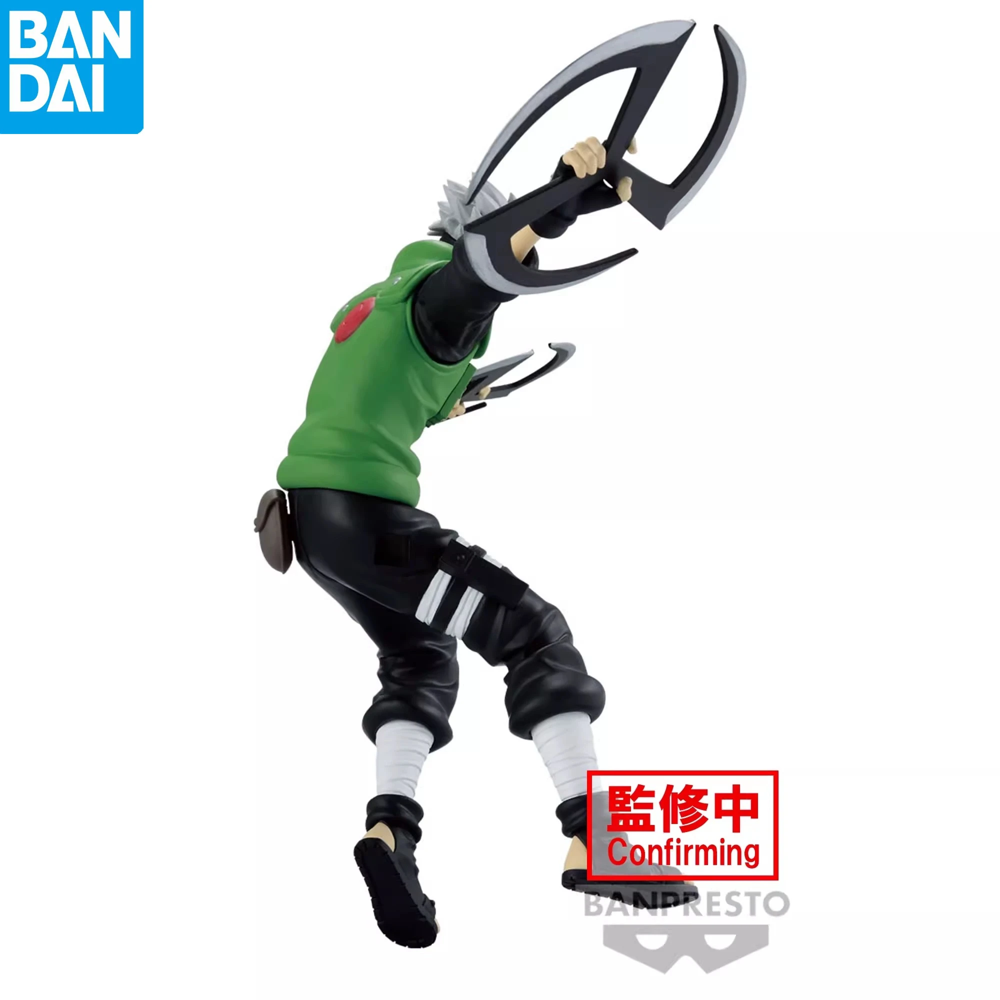 Bandai NarAAShippuden Hatake Kakashi NARUTOP99 Anime Action Figure Toy, Modèle BANPRESTO NarAAPVC, Cadeau de Noël, En Stock