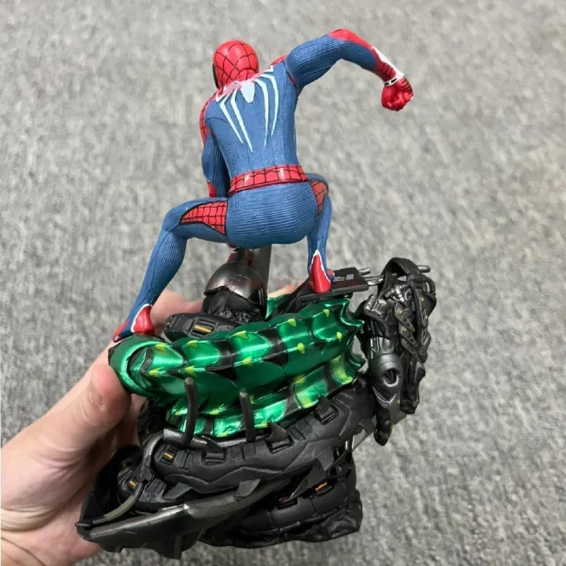 Marvel-PVC Action Figure Model of Spider Man, Anime Collectors Edition, Limitada para Decoração, Brinquedos para Presentes