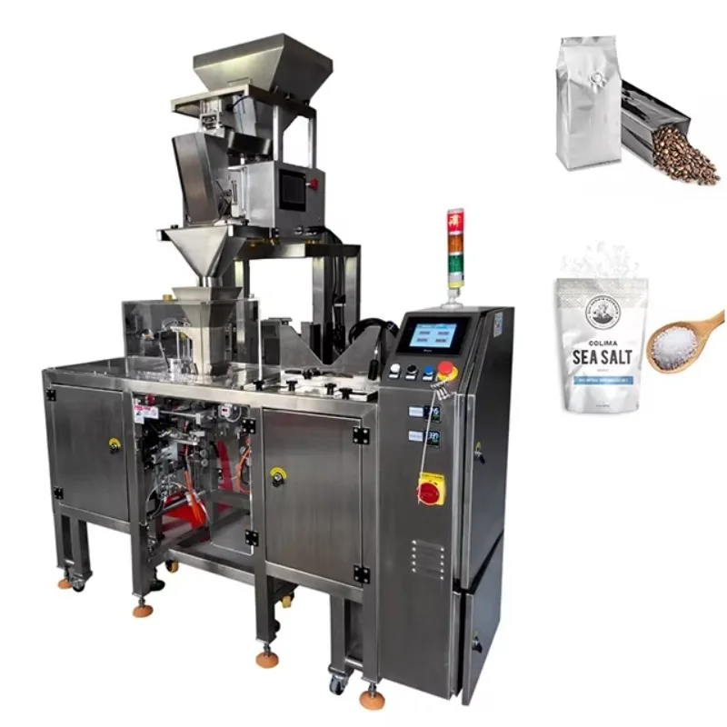 FL Custom Head Linear Weigher Automatic Filling 50g 500g 1000g Doypack Machine Granule Rice Food Packing Machine