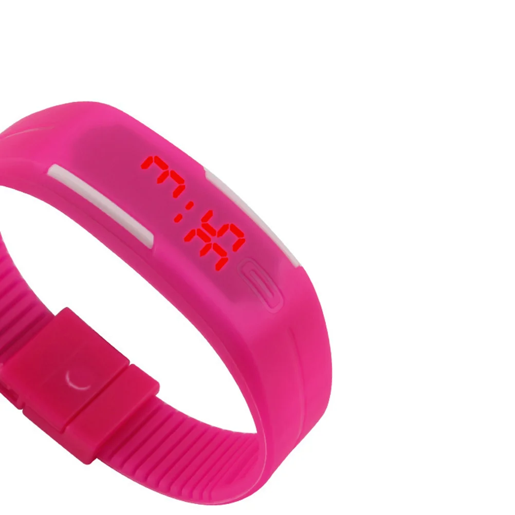 LED-aanraakarmband voor Rosy Daily Waterdichte stembediening Sportarmband Slimme armband