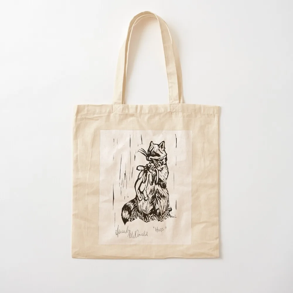 العناق أبيض وأسود حمل حقيبة حمل حقيبة مخصصة حقيبة صديقة للبيئة أكياس التسوق أكياس البيئية