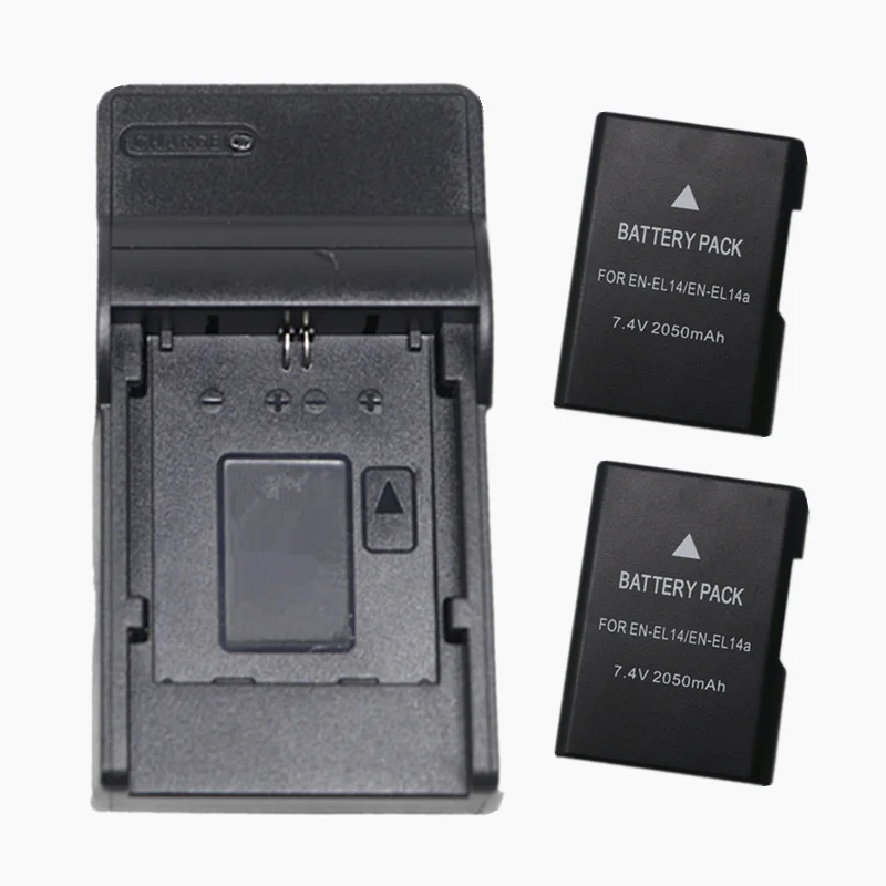 EN-EL14 EN-EL14a Camera Battery or USB Charger For Nikon D3100 D3200 D3300 D3400 D3500 D5100 D5200 D5300 D5500 D5600