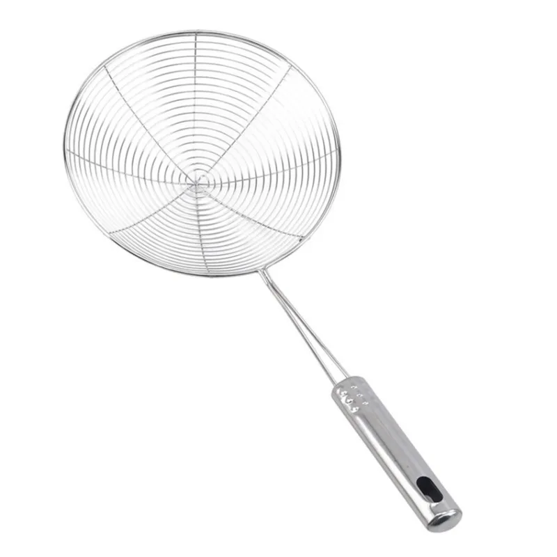 Stainless Steel Frying Strainer French Fries Spoon Wire Mesh Skimmer Colander Fryer Scoop Sieve Kitchen Supplies