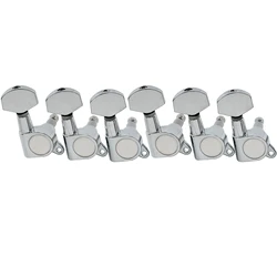 Musiclily Pro R15J 3R3L/6R/6L 15:1 Ratio Full Sealed Machine Heads Tuners Tuning Pegs Keys for ST Tele Electric Acoustic Guitar