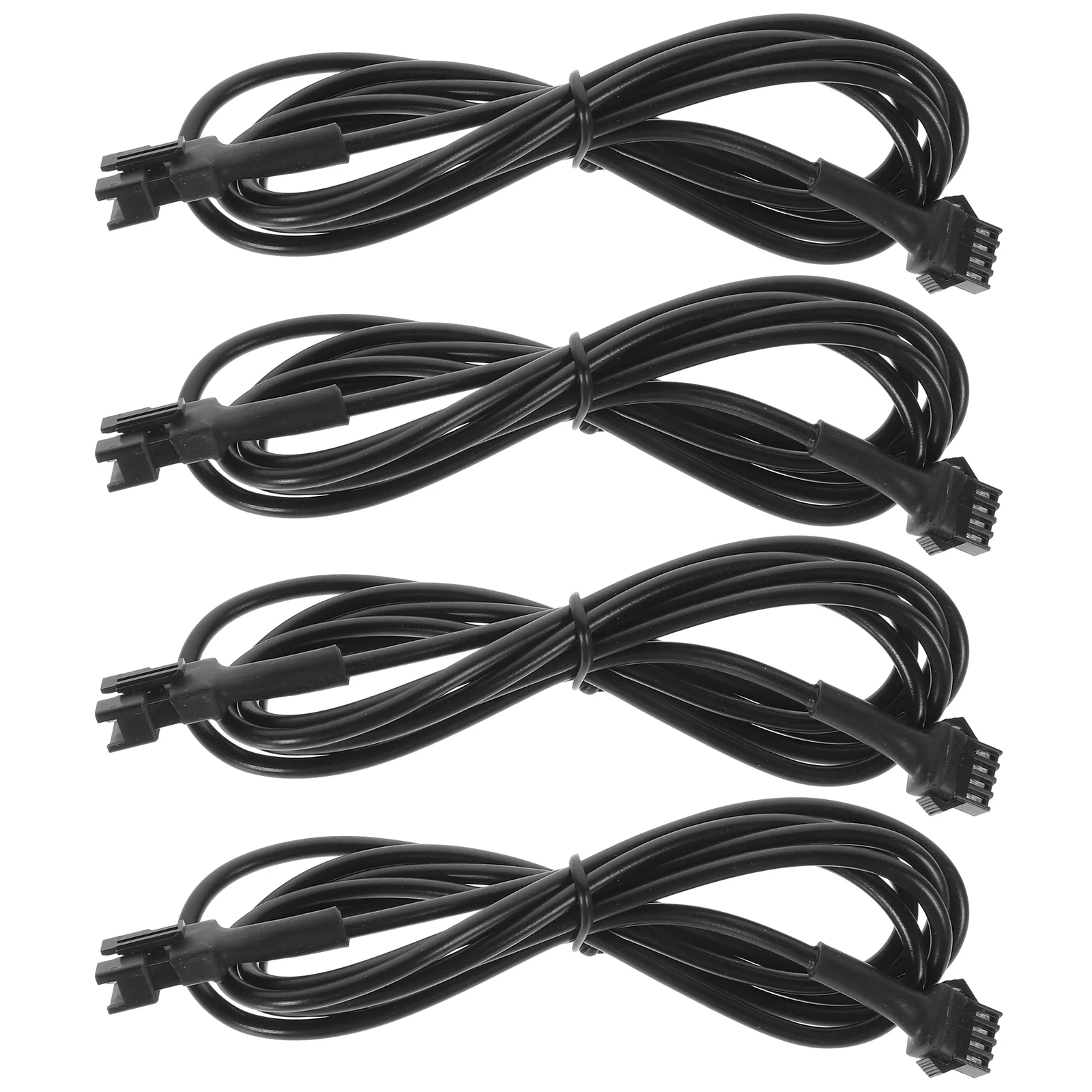 4pcs Extension Cords Accent Light Wires Car Light Replacement Extension Wires 4 Pin Neon Light Wires