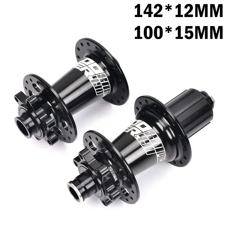 KOOZER XM490 PRO Mountain Bike Hub Stainless Steel Axle 32 Holes 6 Pawls 72 Clicks HG/XD/MS 8 9 10 11 12 Speeds Bicycle hubs