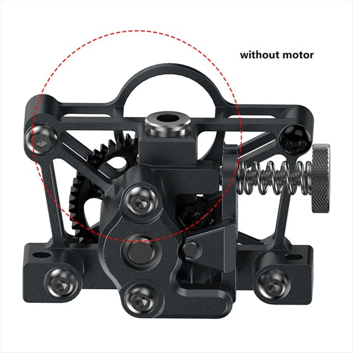 

(AIMA) Мини-экструдер CNC Metal Sherpa с высокой термостойкостью, легкий комплект без мотора Moons 36 для Voron CR-10 Ender