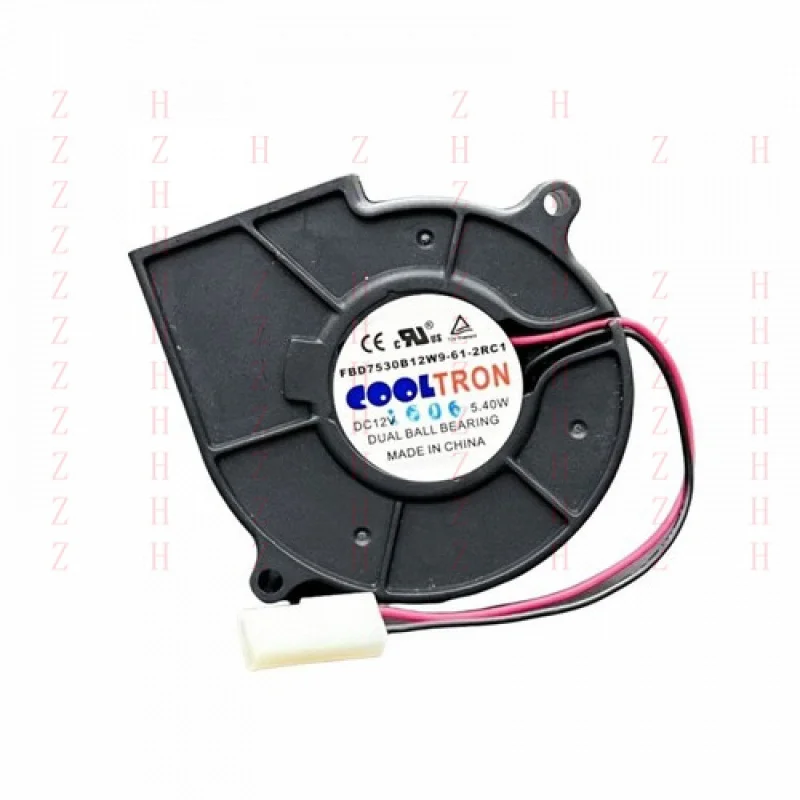 

XXZ for 1/piece centrifugal turbine blower Fan FBD7530B12W9-61-2RC1 75* 30 12V 5.40W