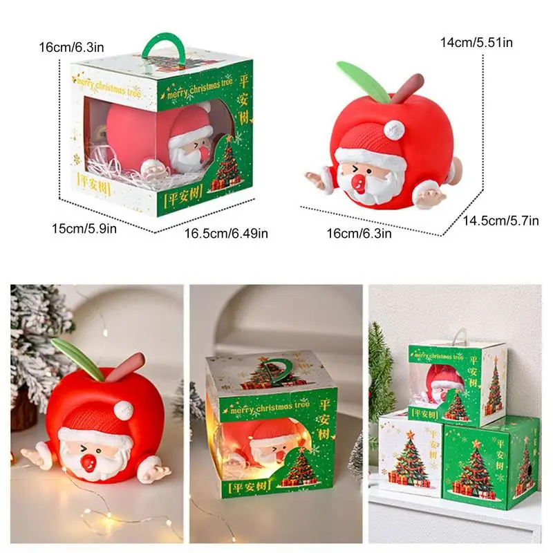 Santa Claus Money Bank Cute Cartoon Cash Coin Box Christmas Parties Supplies Table Centerpieces Home Decoration For Friends