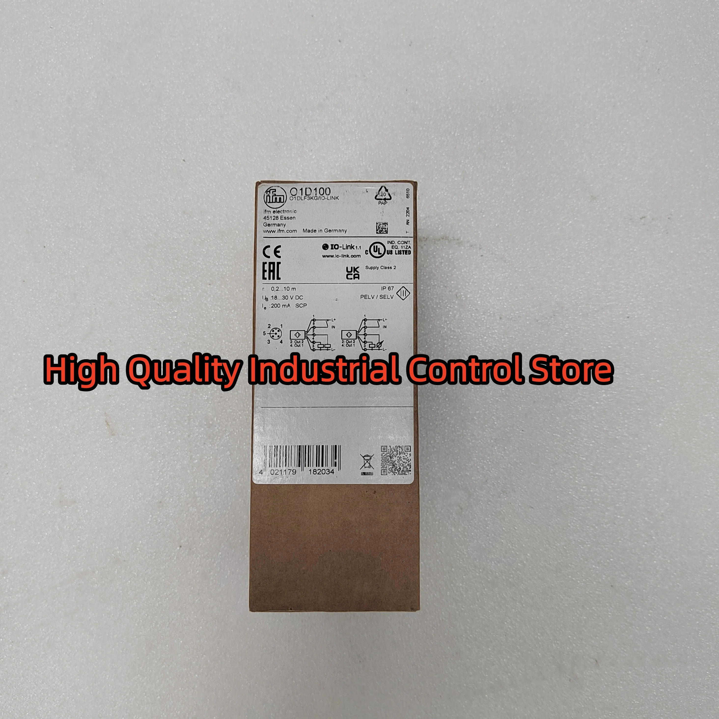 

O1D100 laser sensor new in box