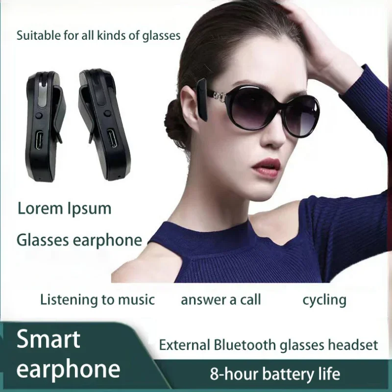 

Plug-in Glasses Headset Glasses Dedicated Wireless Glasses Music Audio Headset