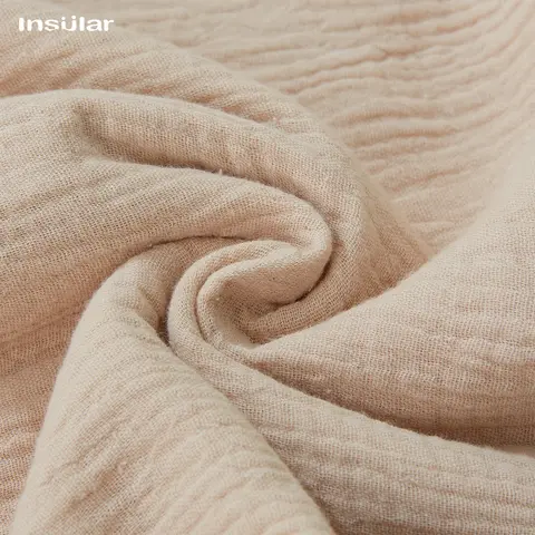 Babysovpåse Nyfödd Blöjbyte Ärmlös Sovsäck Sommar Tunn Premium Muslin Bomull Mjuk 2-vägs Dragkedja Enkla Blöjbyten 10 best sales sovsäck för bebis - №10