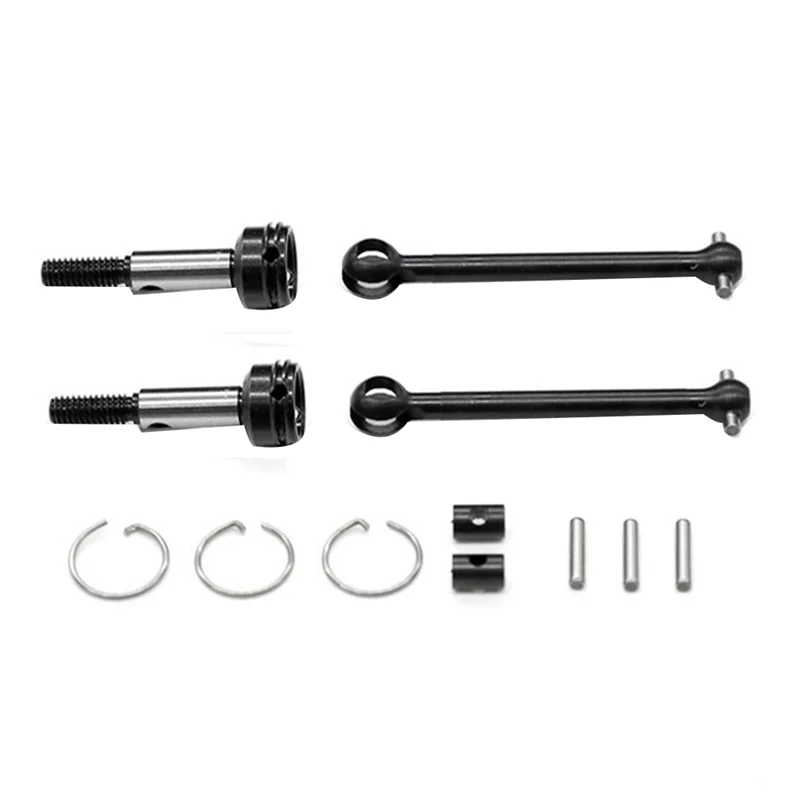 1Pair Front and Rear Drive Shaft CVD 42Mm 39Mm for 1/10 Tamiya XV-01 TC-01 XV01 TC01 RC Car Upgrades