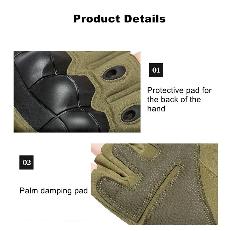 Militärische taktische Handschuhe, Schießhandschuhe, Touch-Design, Sportschutz, Fitness, Motorradjagd, All-Finger-Wanderhandschuhe