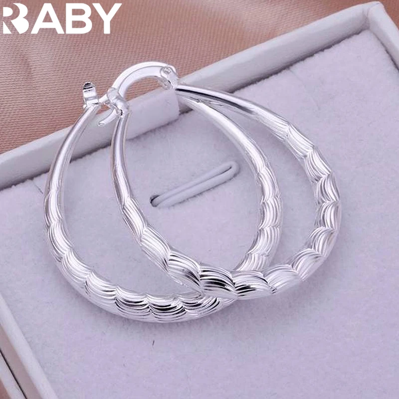 Fashion for Women 925 Sterling Silver Wedding Hook Beautiful High Quality Earring Jewelry Cute Gift