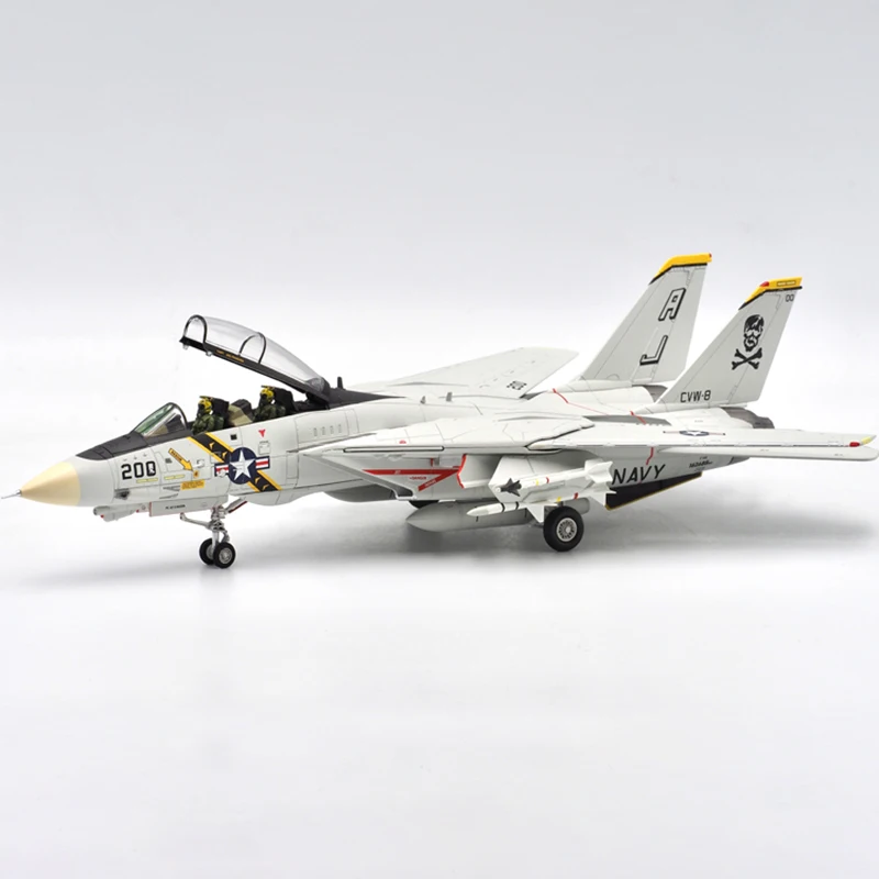 CW 1:72 Scale F-14A Tomcat Fighter F14 VF-84 Fighter Aircraft Model Diecast Alloy Classics Toys Souvenir Gifts Static Display