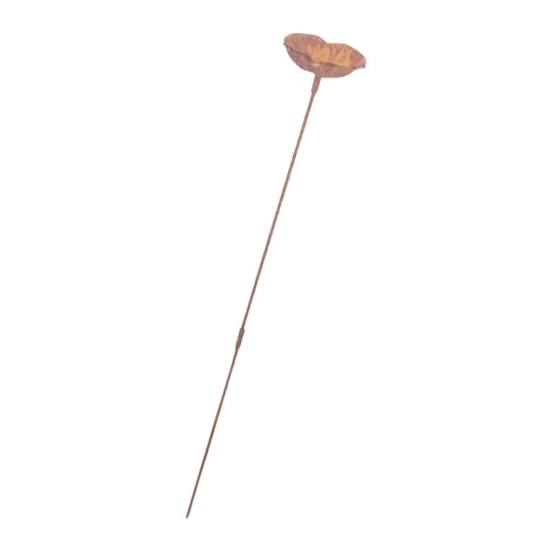Decorative Garden Stake Mounted Bird Feeder And Water Dish Ground Insert In Bronze Tone Suitable for Patios Lawn and Yard best