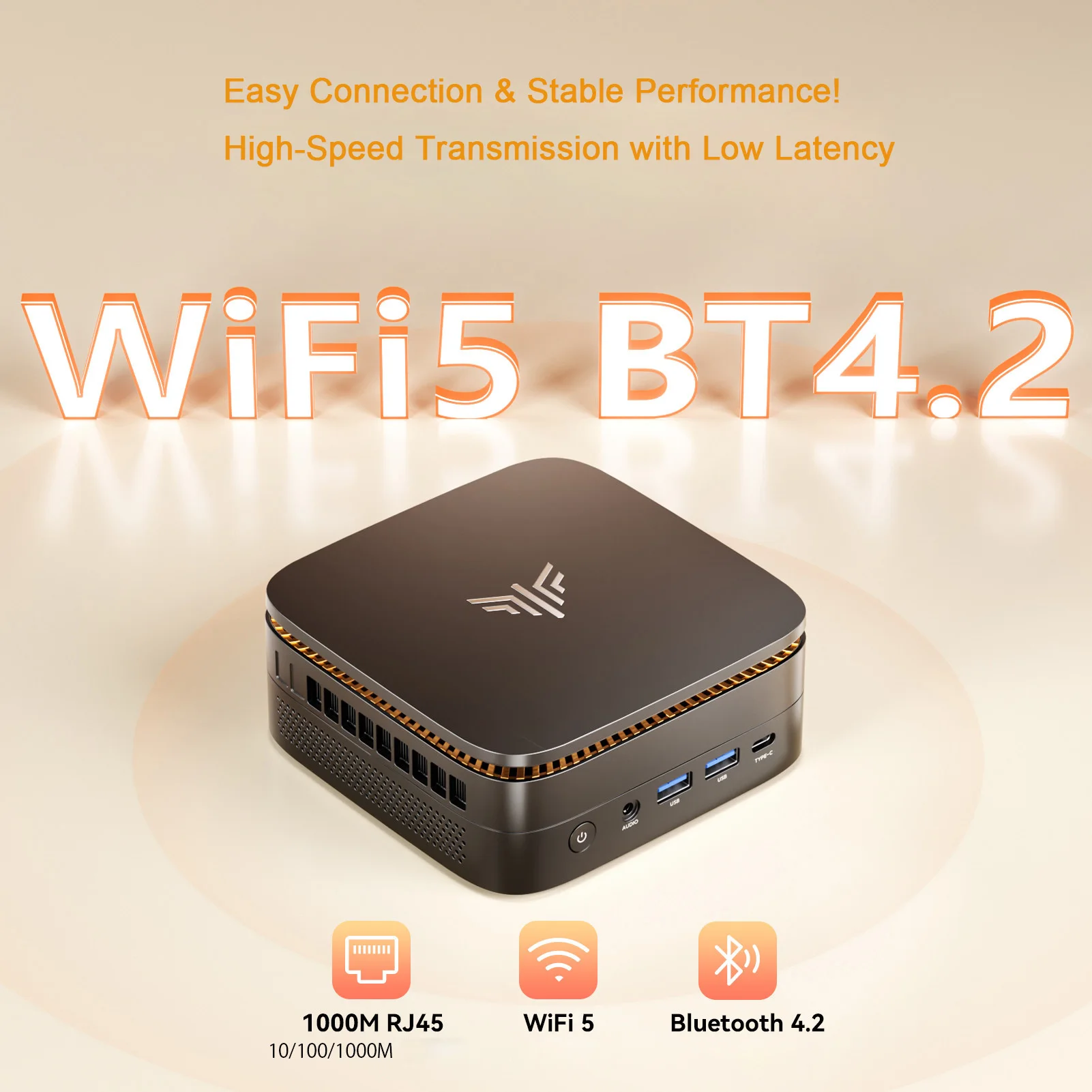 ACEMAGIC-l's Mini PC Gamer, Windows 11, Intel 12th Alder Lake N100, DDR4, 16 Go, 512 Go, WiFi 5 ,Bluetooth 4.2, Ordinateur de jeu VGA