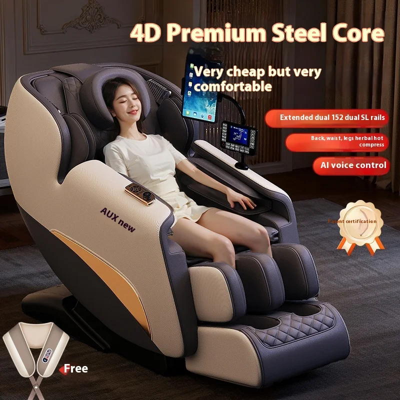 Oaks Smart Home Full Body Electric Sofa 4D Motion Massage Chair Multi-Functional Zero Gravity Space Capsule for Household Use