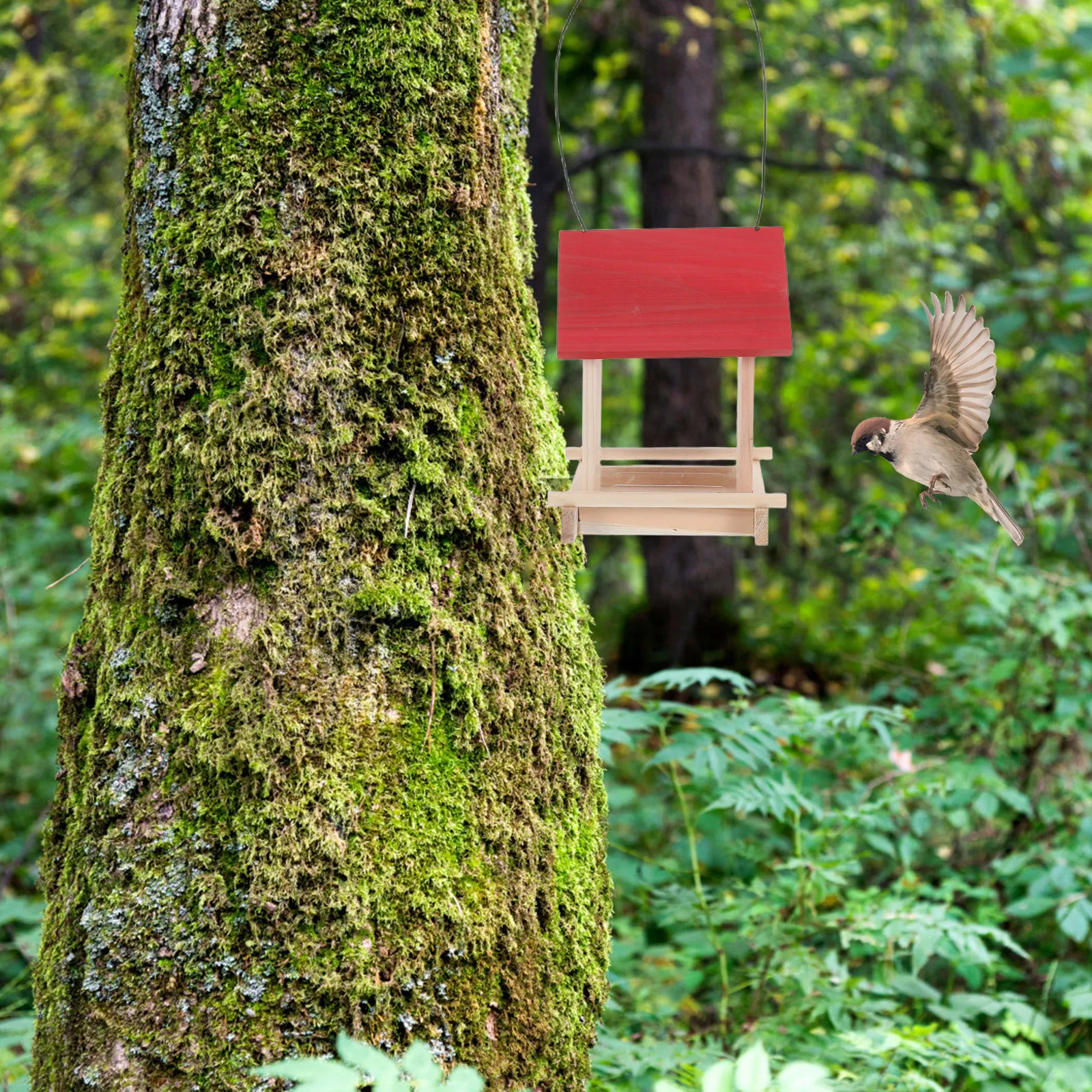 wooden-hanging-outdoor-garden-bird-feeder-covered-platform-birdhouse-feeder-rustic-farmhouse-for-wild-finches-sparrows-blue-jay