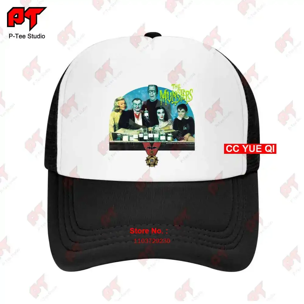 The Munsters 50 Year Potion Mens Licensed Classic Tv Herman Eddie Baseball Caps Truck Cap Q429