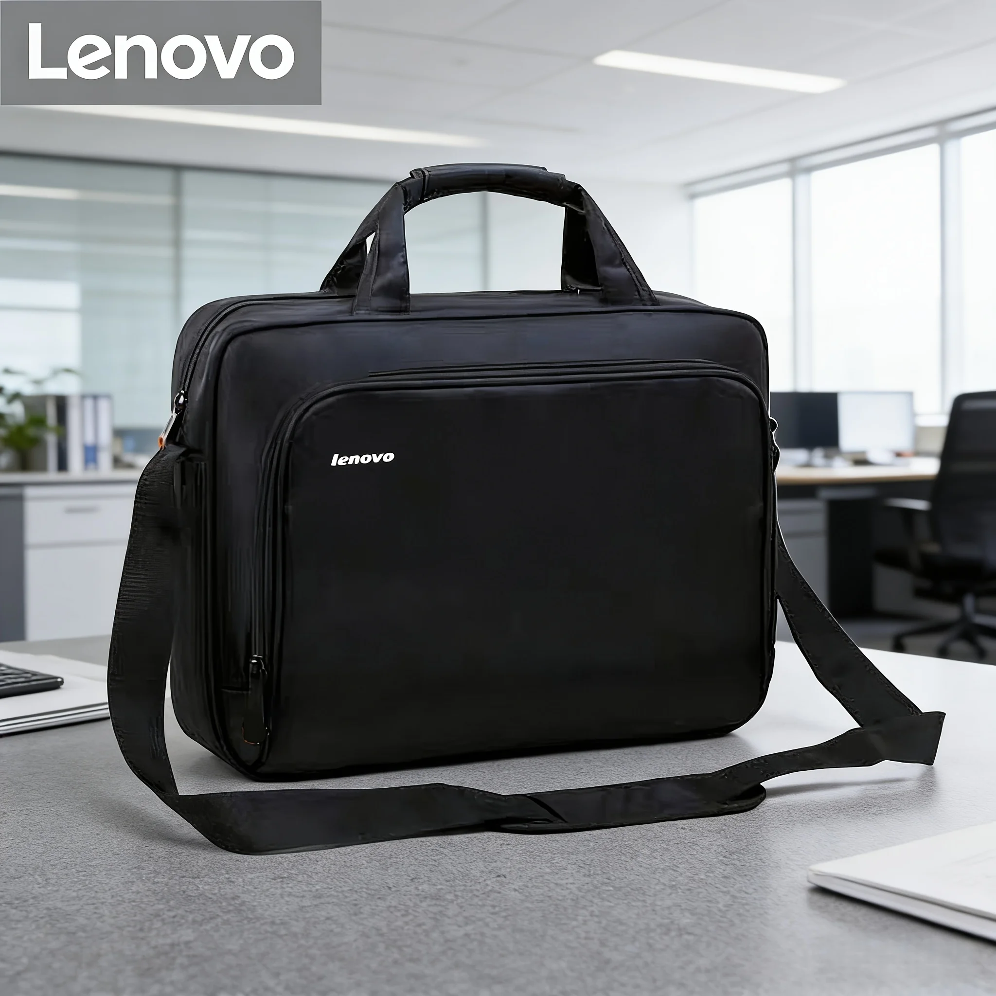 Lenovo ThinkPad NC100 laptop bag 15.6-inch business briefcase nylon waterproof laptop handbag, suitable for office use