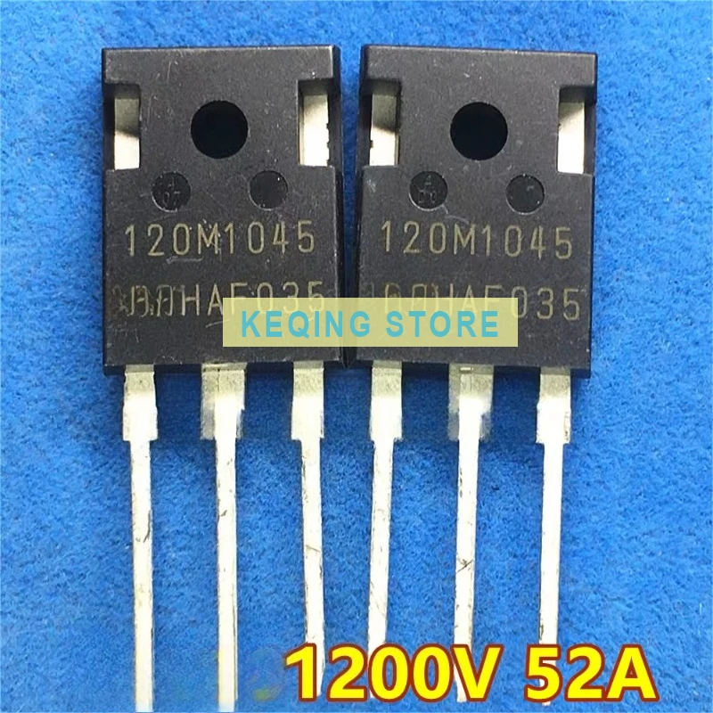 10PCS Used+Not NEW+Send after Measure Original word original code AIMW120R045M1silicon carbide MOSFET tube 1200V52ATO247