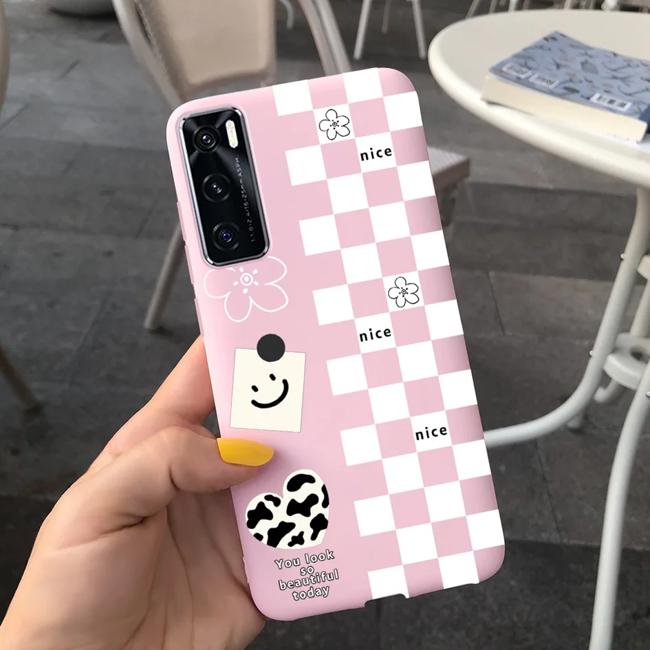 For Vivo V20 SE Case Vivo V2022 V2023 Silicone Cover Fashion Leopard Soft TPU Shockproof Case For Vivo V20 2021 V 20 V20SE Funda
