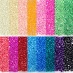 420-2100pcs 3mm Transparent Color Core Glass Seed beads Round For Jewelry Making Necklace Bracelet DIY Supplies Accessories