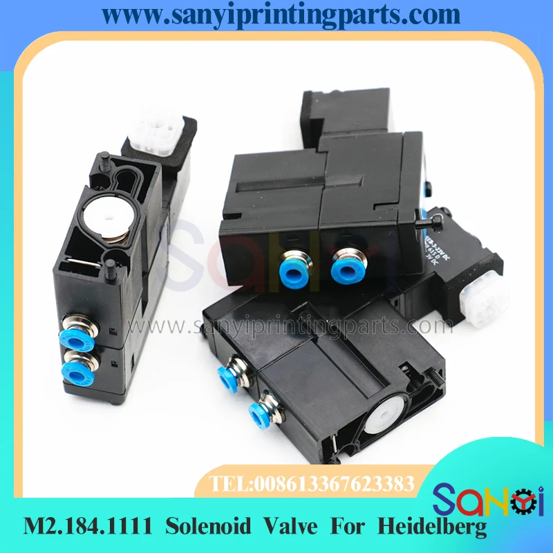 Электромагнитный клапан Heidelberg лучшего качества M2.184.1111 Mebh-4/2-Qs-4-Sa для печатной машины SM102 CD102 SM52 PM52