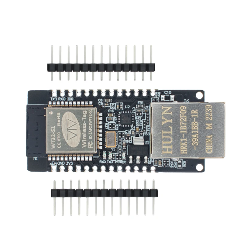 ESP32 Wireless Module WT32-ETH01 Embedded Serial Port Networking Bluetooth-compatible Ethernet WIFI Combo Gateway MCU WT32 ETH01