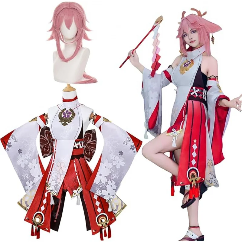 

Genshin Impact Premium Cosplay Set｜Includes Styled Wig & Full Accessories｜Raiden Shogun/Hu Tao/Zhongli Collection