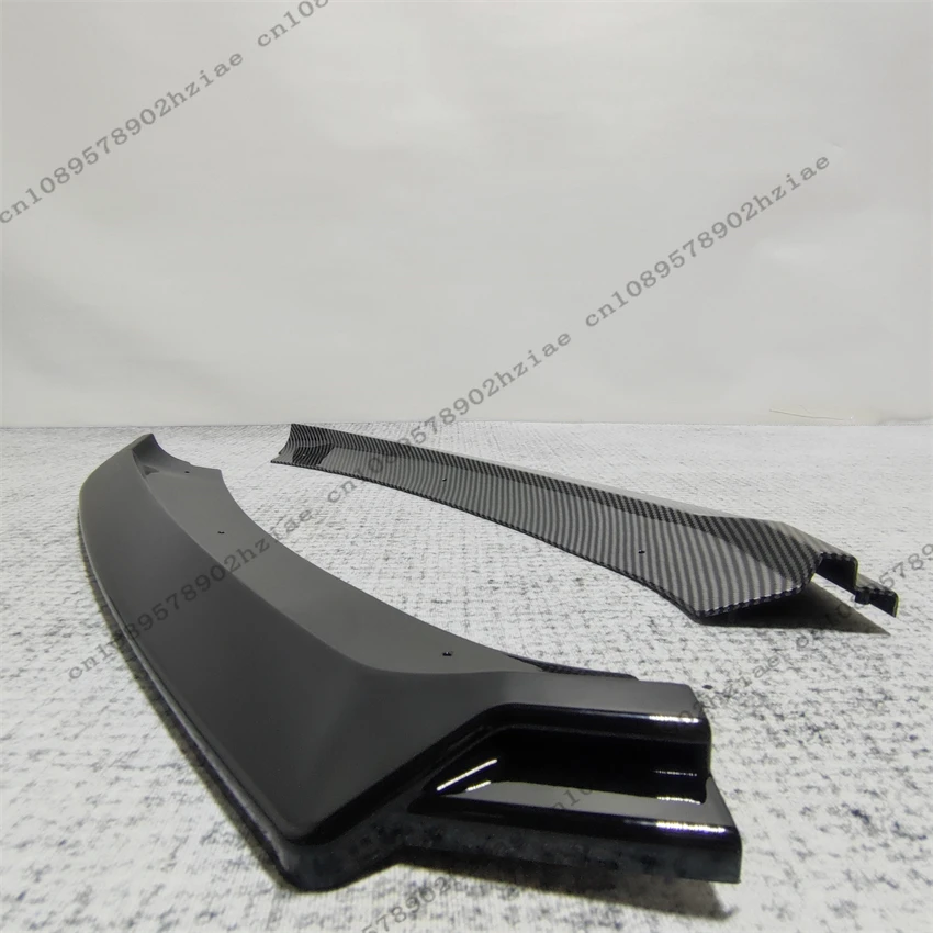 Gloss Black Front Bumper Lip Spoiler For Seat Leon MK3 MK3.5 2012-2019 ABS Spoiler Lip Diffuser Cover Tuning Custom Accessories