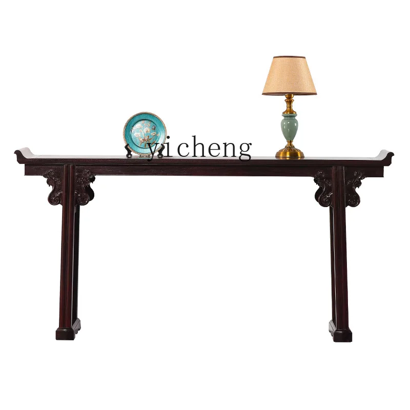 

Yy a Long Narrow Table Chinese Style Solid Wood Mahogany Altar Desk Buddha Table Console Tables