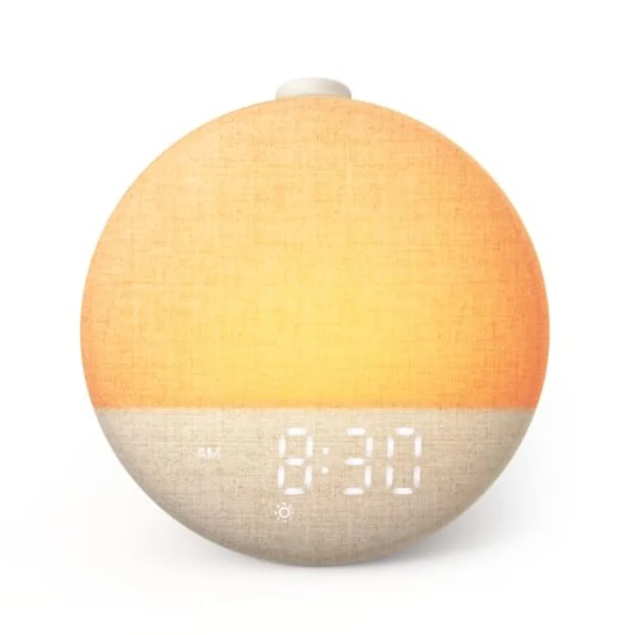Sunrise 2 - Sunrise Alarm Clock, Sound Machine for Sleep, Favorites Mode, Sleep Routines, Dimmable Night Light, 29 Soothing Sou