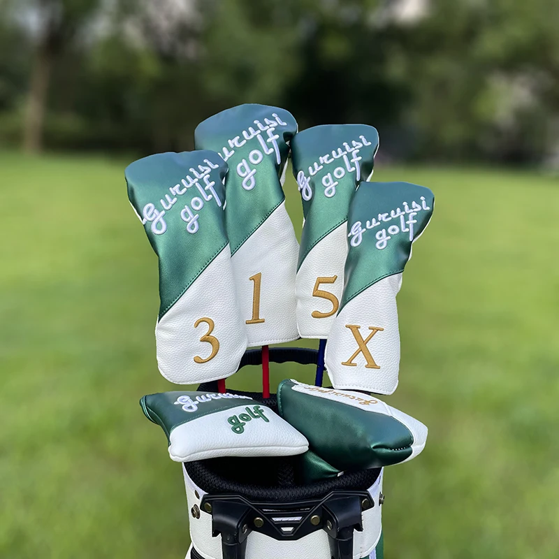 Golf Headcovers, Secure Closure for Driver & Putter, Unisex Universal Club Protection