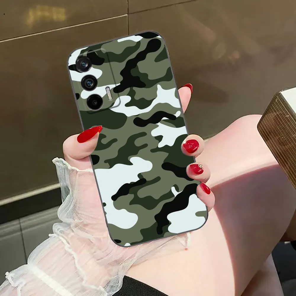 Various Military Camouflage Custom Photo Phone Case For Realme C75 C65 C63 C55 C53 C35 C33 C30S C30 C21 C20 C15 C11 Case Funda