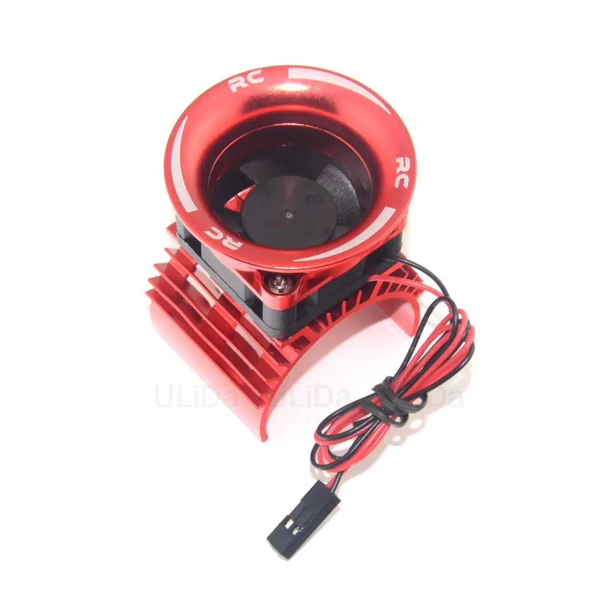 540 550 3650 Motor Heatsink Cooling Cover+Cooling Fan for WLtoys A959-B 144001 124019 HSP 1/10 RC Car Boat Tamiya Kyosho