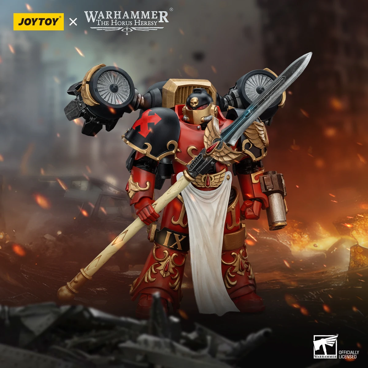 JOYTOY Warhammer 40K Blood Angels Dawnbreaker Cohort 1:18 Фигурка Игровая модель Меха Коллекция игрушек Орнамент