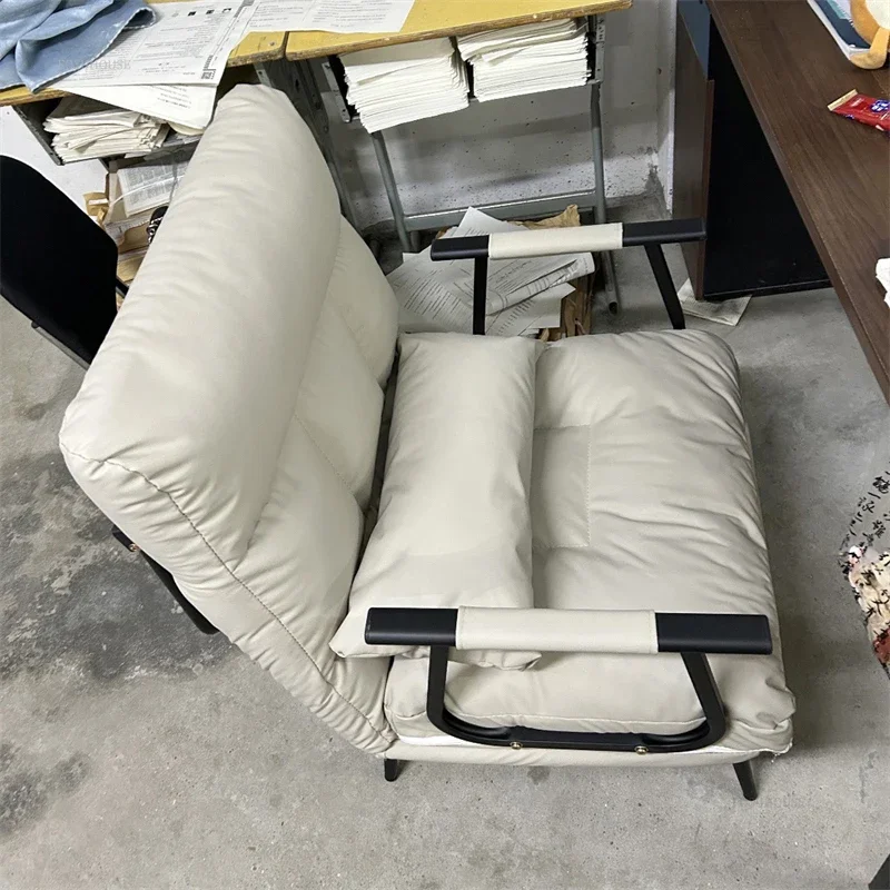 %a Lits pliants nordiques pour la maison et chambre، canapé paresseux inclinable pour la sieste au Bureau،