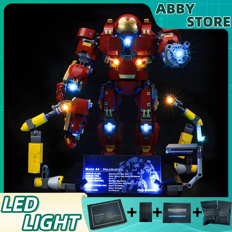 DIY LED Light Kit For LEGO 76105 Super Heros Building Block Set ( Only LED Light,Without Blocks Model)