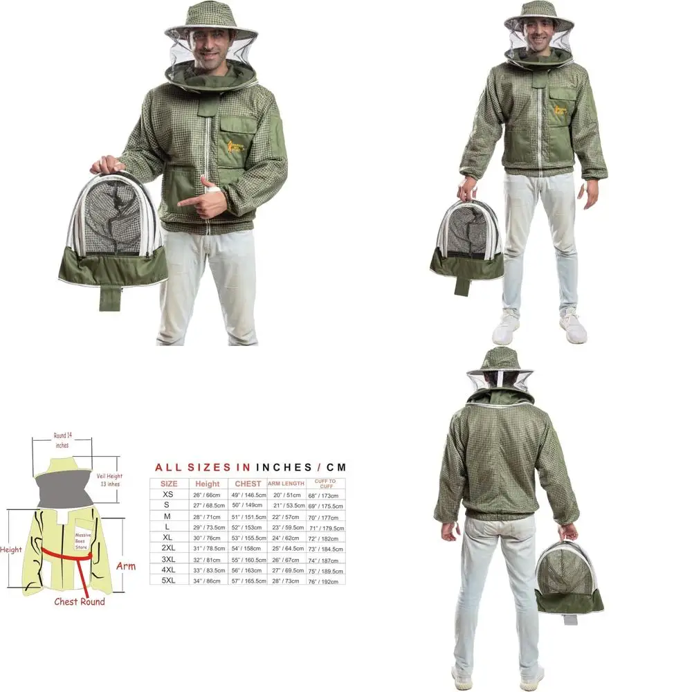 

Многоцветная вентилируемая куртка 3XL с круглым воротником, оливково-зеленая, с двумя воротниками-вуальями